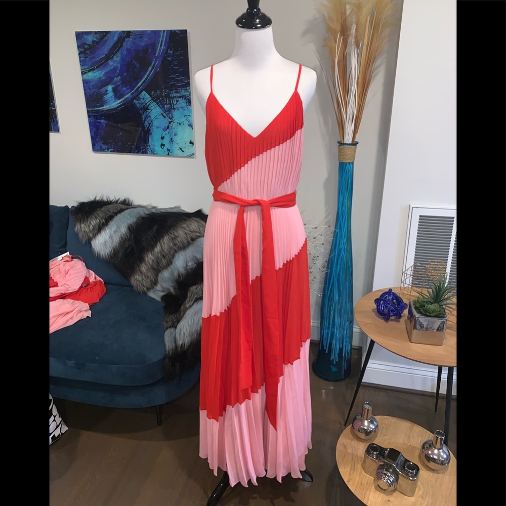 Alice & Olivia Rozlyn Colorblock Dress - Picture 3 of 8
